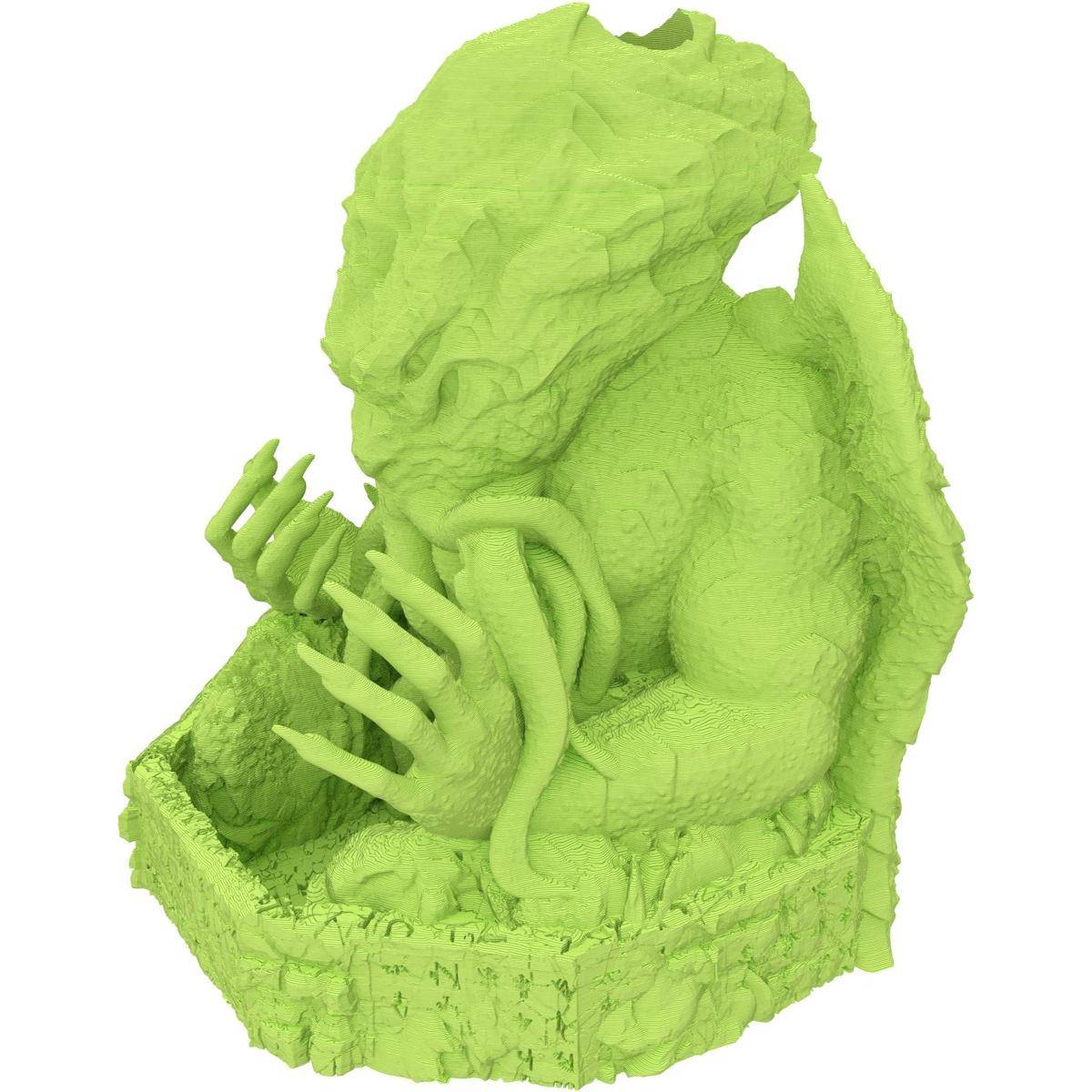 FH5520 - Fates End Dice Tower: Cthulhu, grün