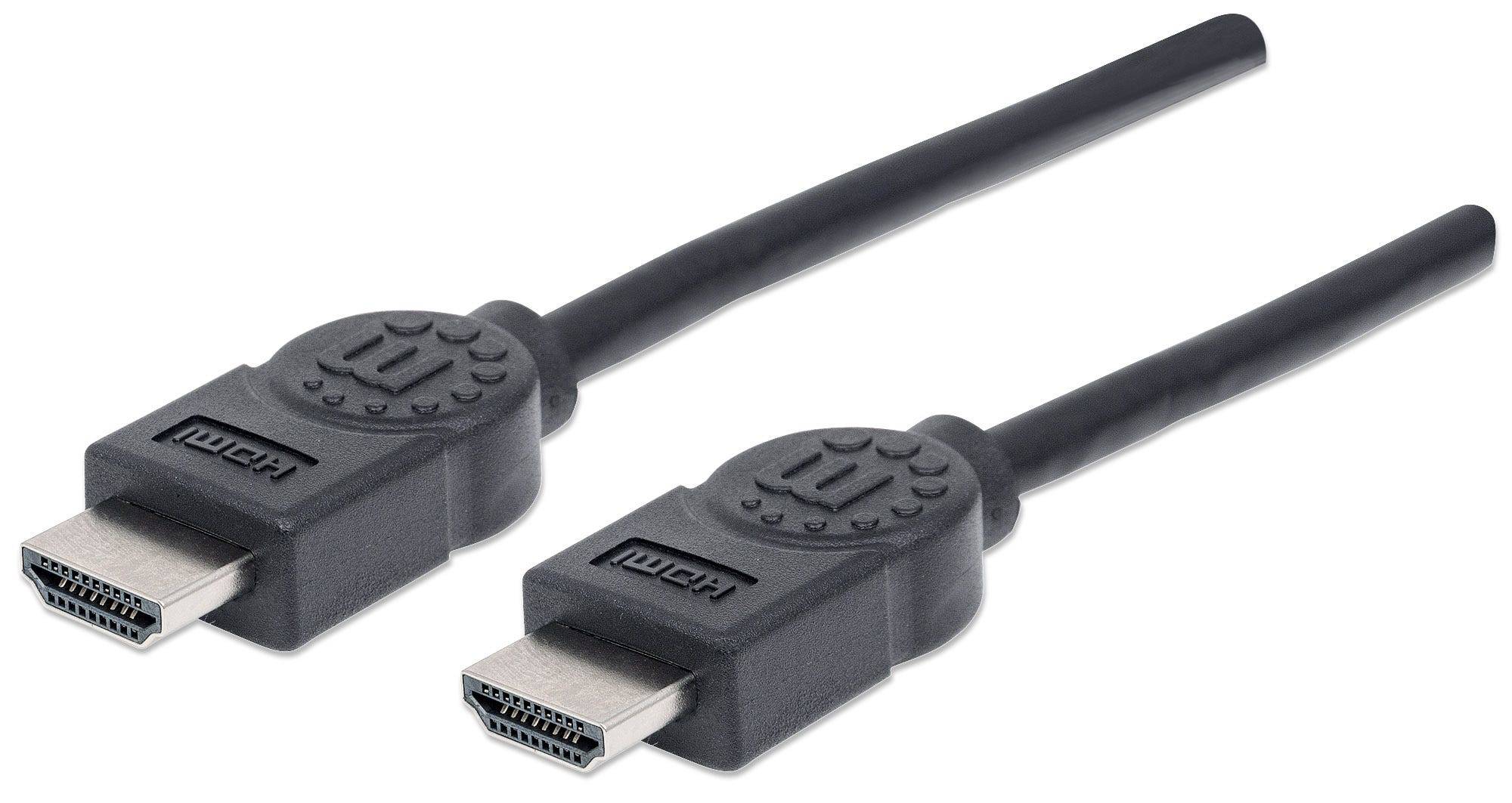 Manhattan 306119 Manhattan HDMI-Kabel High Speed A -> A St/St 1.80m geschirm