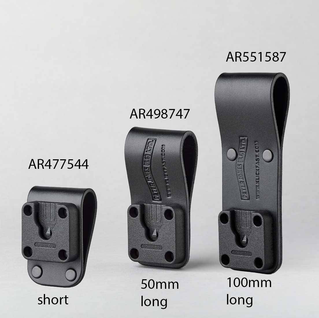 Peter Jones Klick-Fast Gürtelschlaufe 100mm DOCK05BLDROP