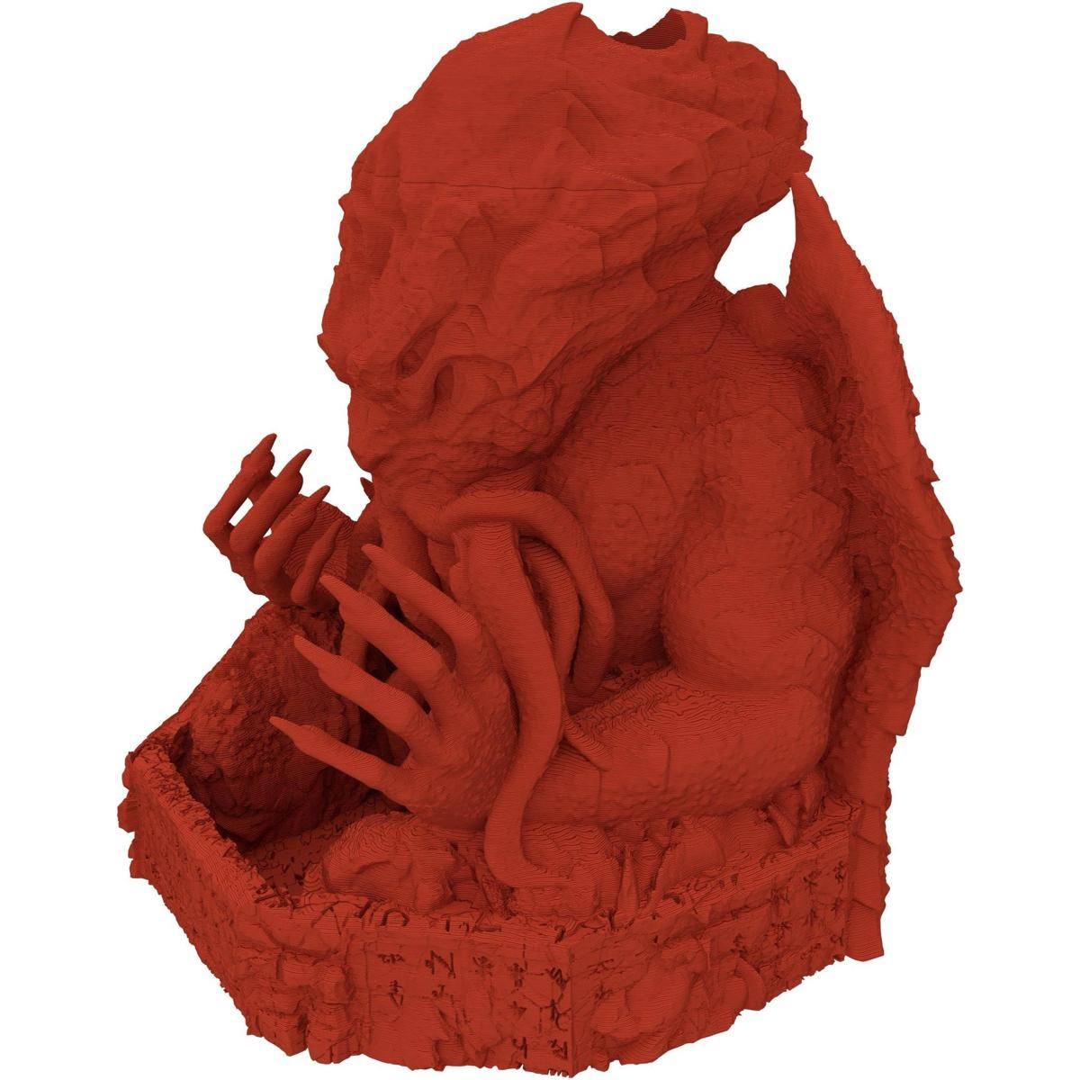 FH5517 - Fates End Dice Tower: Cthulhu, kirschrot