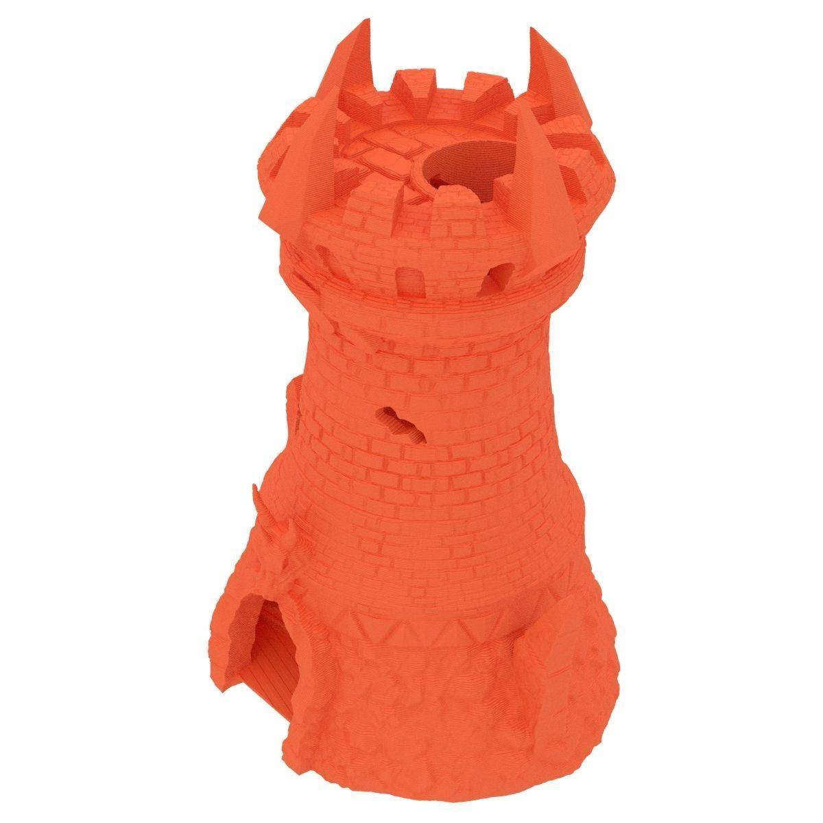Fates End Dice Tower: Fighter, kirschrot