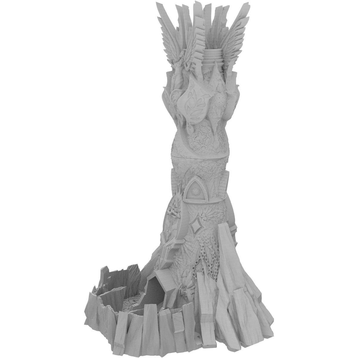 FH5861 - Fates End Dice Tower: HeavenHell, grau