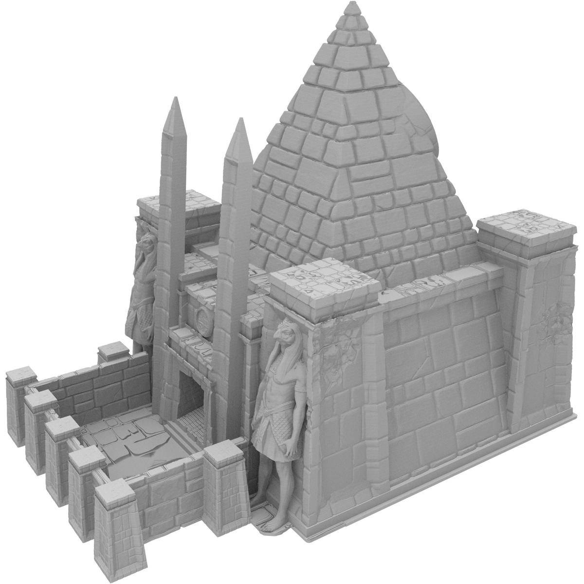 FH5973 - Fates End Dice Tower: Temple Ra, grau