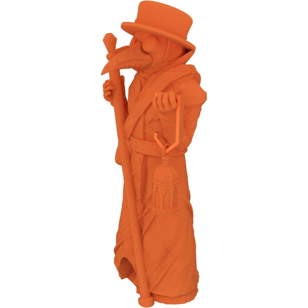 FH6058 - Fates End Dice Tower: Plague Doctor, orange