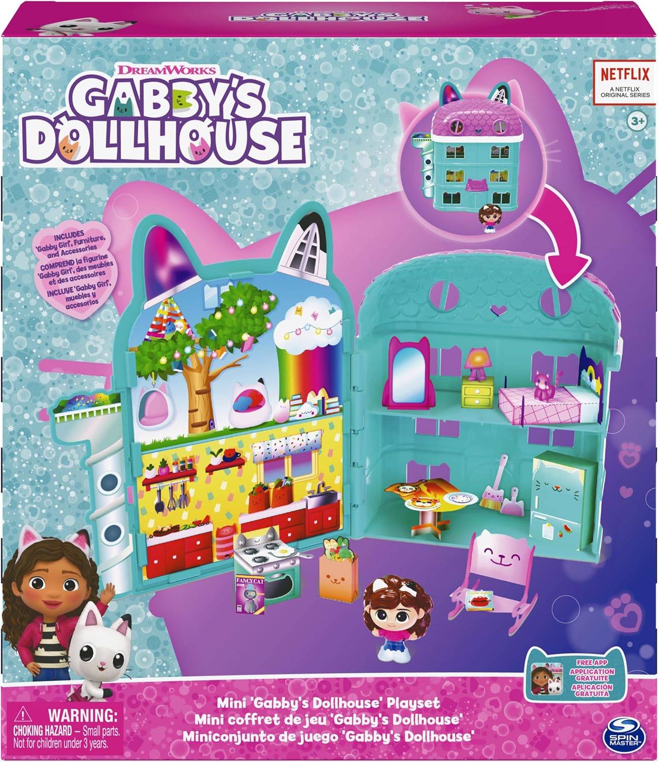 Gabby's Dollhouse Puppenhaus Mehrfarbig Ab 3 Jahren
