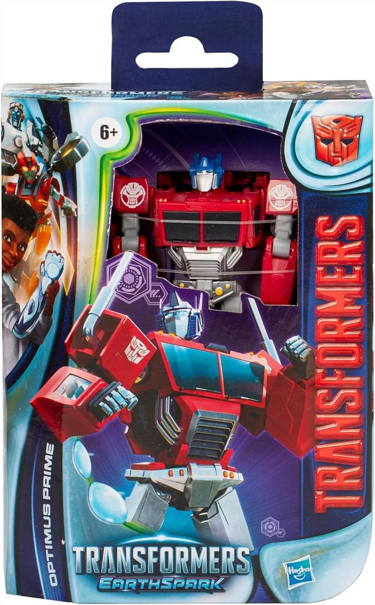 Transformers EarthSpark Deluxe-Klasse Optimus Prime Action-Figur 12,5 cm 6+