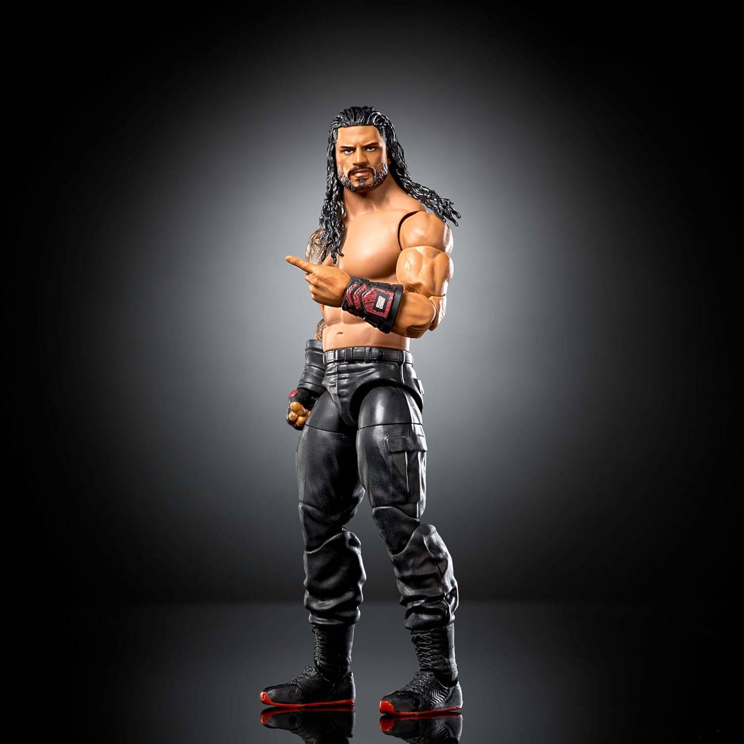 Mattel WWE Elite Actionfigur + Zubehör Serie #123 15 cm Roman Reigns JHT62 8+
