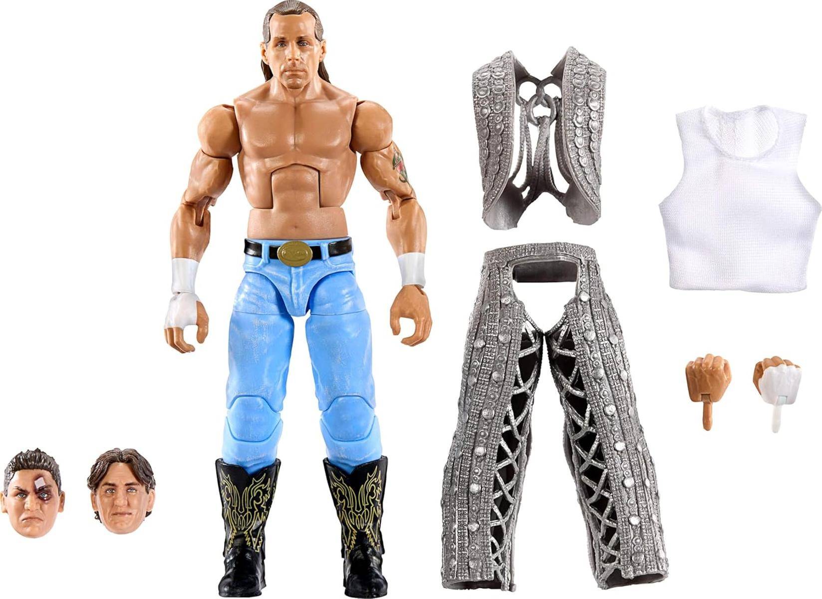 Mattel WWE Elite Collection Actionfigur + Zubehör Shawn Michaels JCJ56 8+