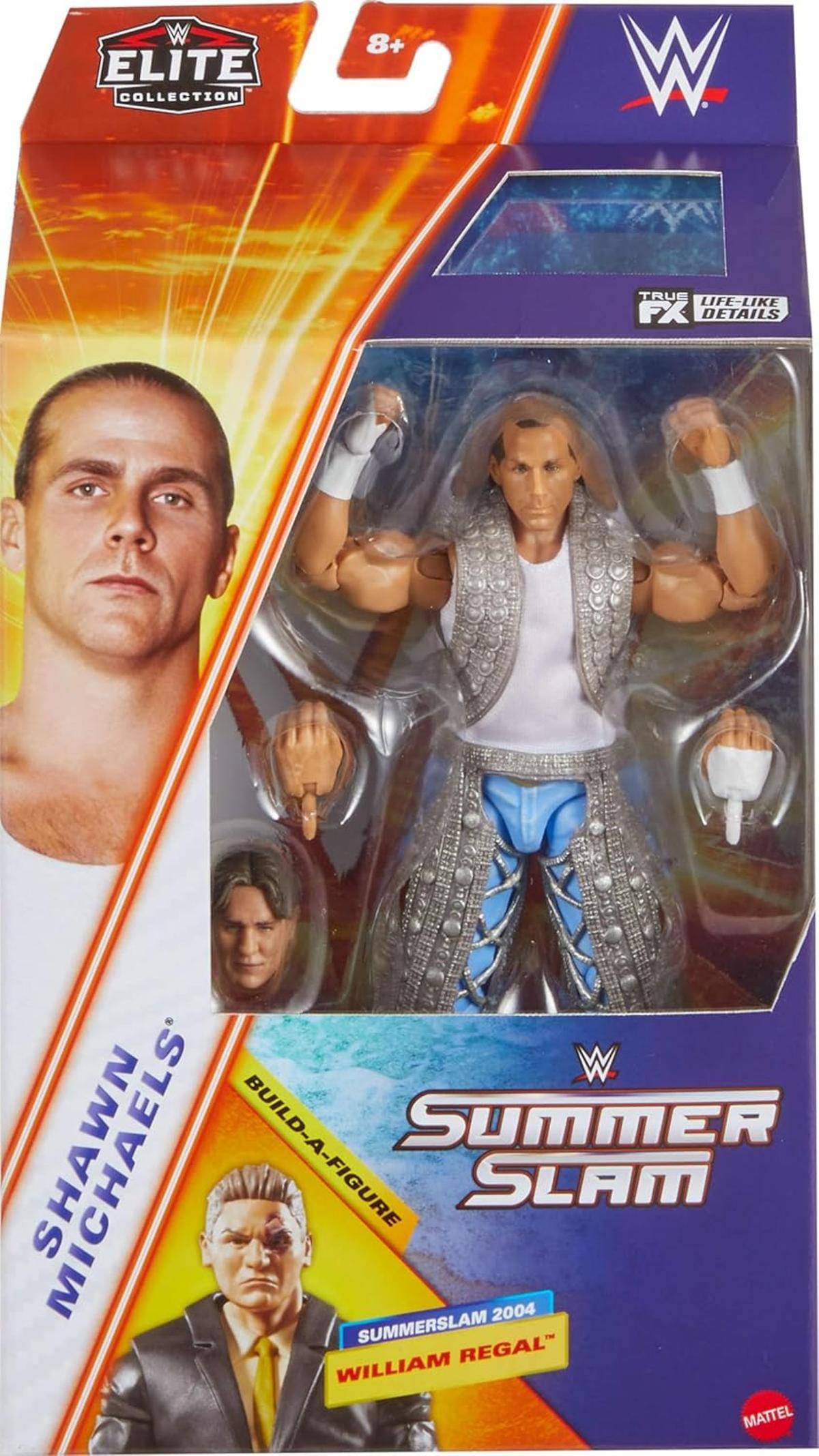 Mattel WWE Elite Collection Actionfigur + Zubehör Shawn Michaels JCJ56 8+