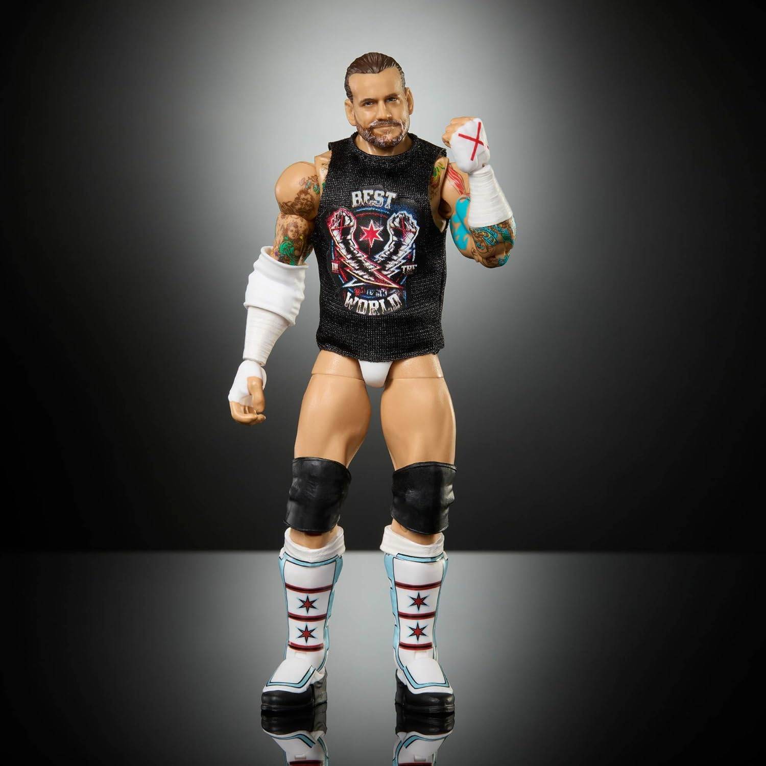 Mattel WWE Elite Actionfigur + Zubehör Greatest Hits 2025 Punk JHT46 8+