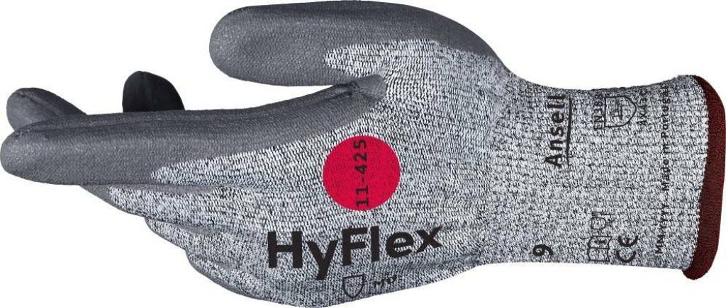 Schnittschutzhandschuh HyFlex 11-425Zulassung/NormEN 3882016, EN 4202003 A12009, Kompatibel mit der REACH-VerordnungEigenschaften Sehr gute Flexib