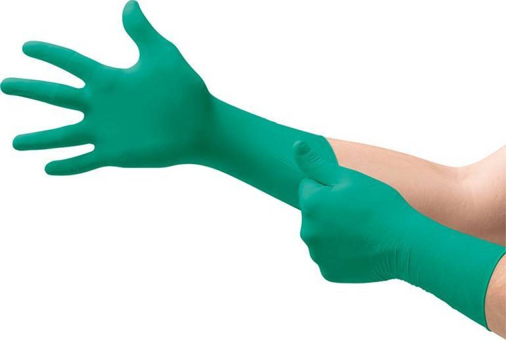 Einweghandschuh TouchNTuff 92-605Zulassung/Norm EN ISO 374-12016, EN 3742003, EN 3742003, EN 4202003 A12009, EN 4212010, FDA21 CFR 177-2600Ausführun