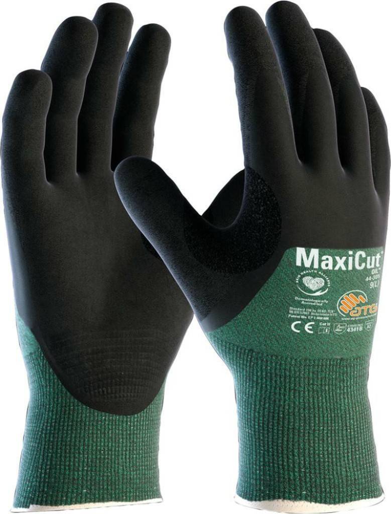 MaxiCut Oil� Schnittschutz-Strickhandschuhe 44-305Ausführung MaxiCut Oil� ist ein Schnittschutzhandschuh für mechanische Arbeiten unter öligen