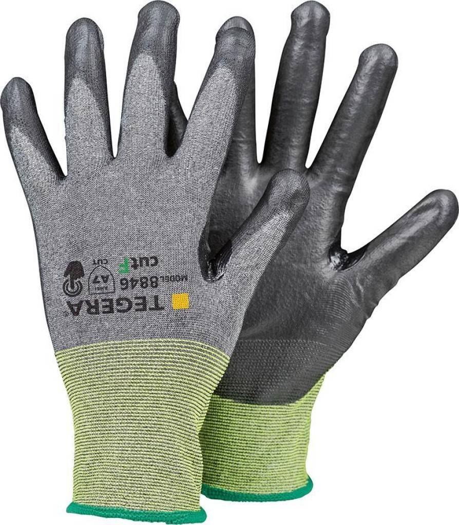 Schnittschutzhandschuh TEGERA 8846Zulassung/Norm 3882016A12018, EN 4072020, EN ISO 214202020Ausführung Hervorragendes Fingerspitzengefühl Touc