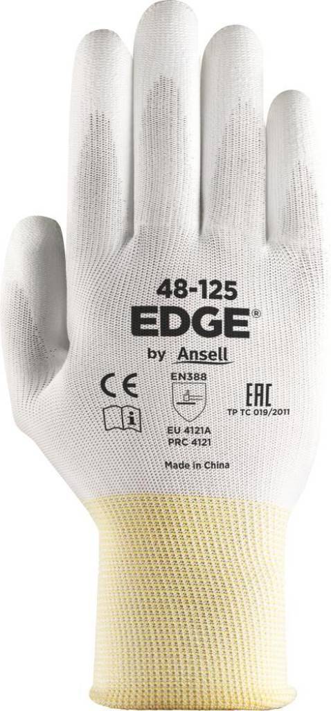 Schnittschutzhandschuh EDGE 48-125Zulassung/Norm EN 3882016, EN ISO 214202020, Kompatibel mit der REACH-VerordnungAusführung Nahtloskonstruktion
