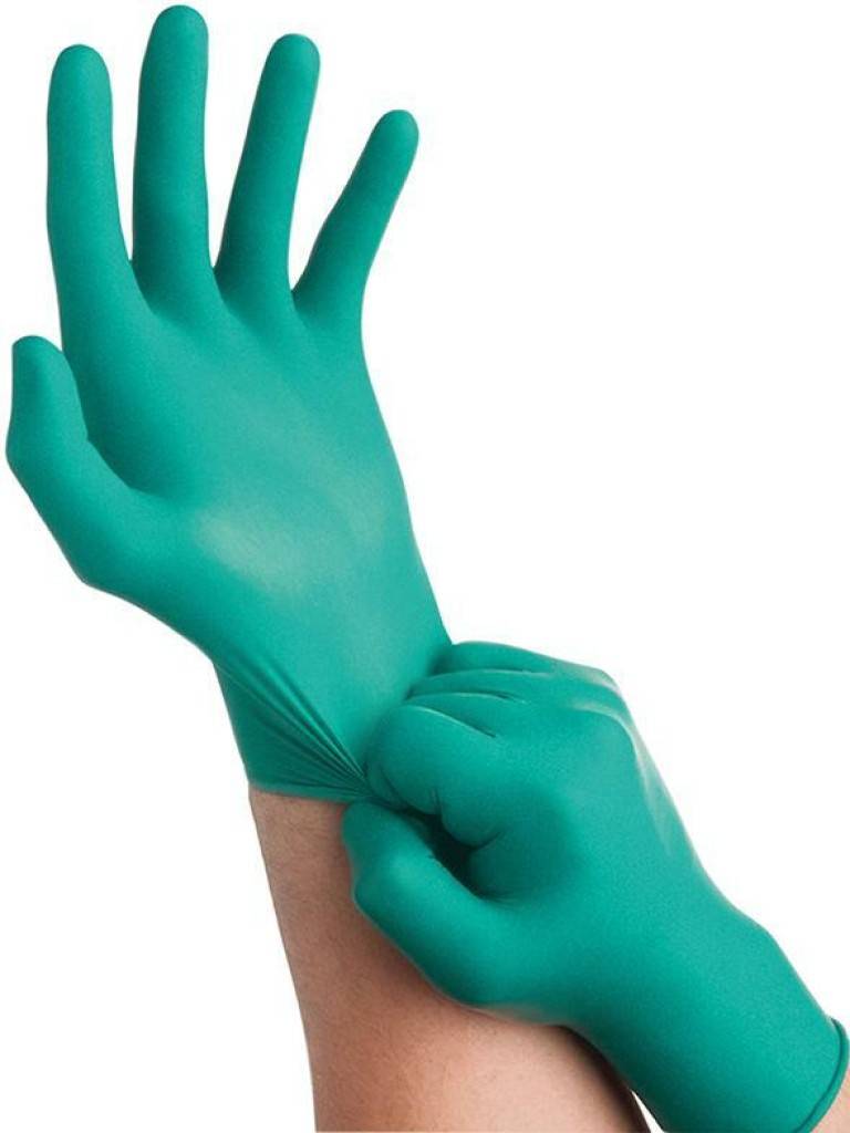 Einweghandschuh TouchNTuff 92-500Zulassung/NormEN ISO 374-12016 -Typ B JKPT, EN ISO 374-52016 - VIRUS, EN 1149-1 und 1149-3 und erfüllt die