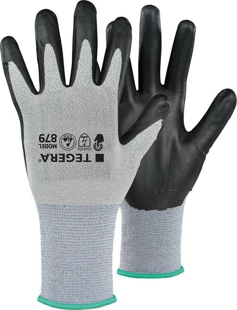 ProduktbeschreibungSehr dünner, geschmeidiger ESD-Handschuh mit Nitrilbeschichtung für ESD-geschützte Arbeitsbereiche und maximales Fingerspitzenge