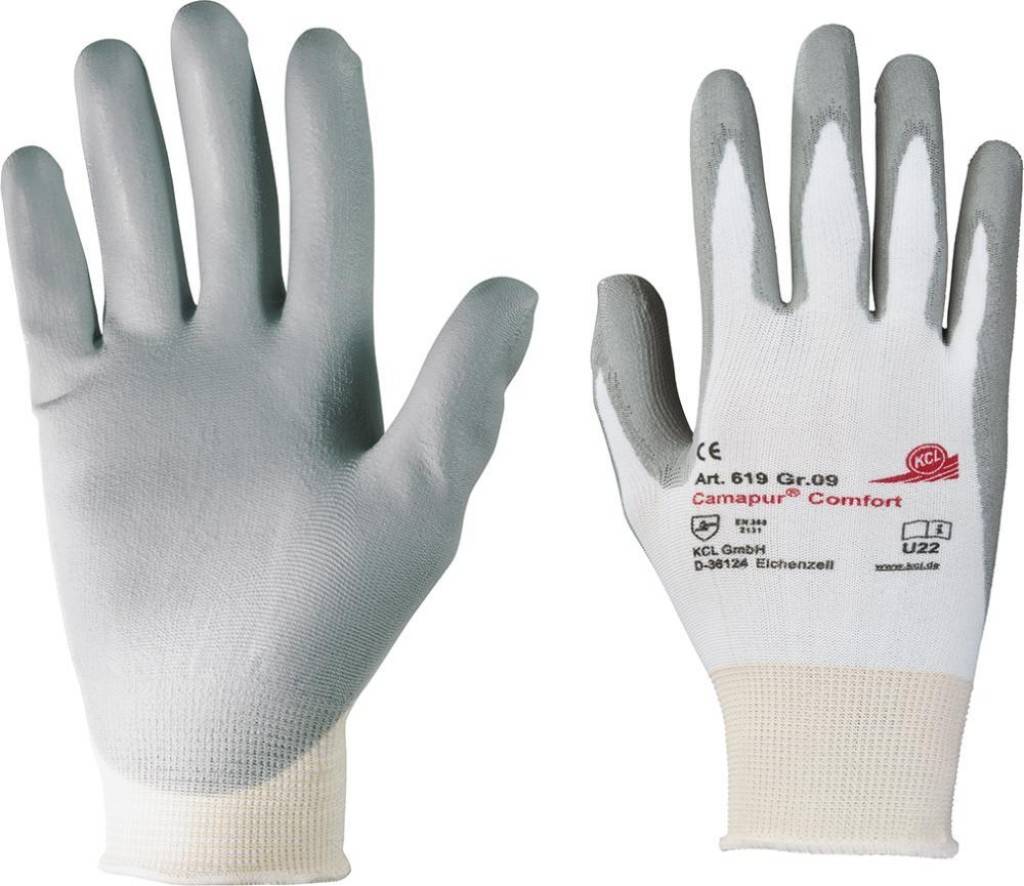 Montagehandschuh Camapur Comfort 619Zulassung/Norm EN 3882016Ausführung Gute Feinfühligkeit Hohe Atmungsaktivität Hohe mechanische Belastb