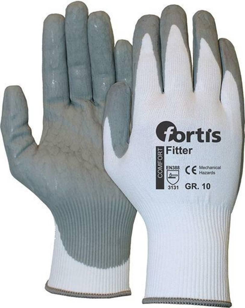 Strickhandschuh Fitter FoamZulassung/Norm EN 388Eigenschaften Mit Strickbund Sicherer Griff auch auf leicht geölten Gegenständen Gute Passf