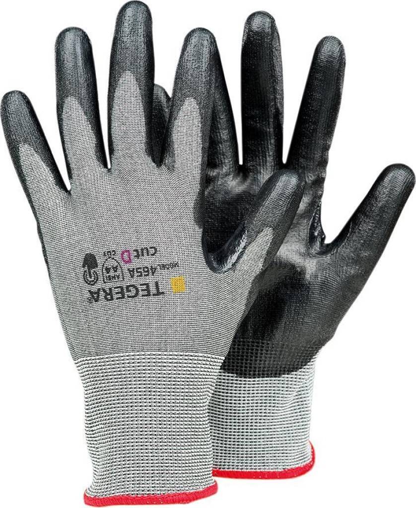 Schnittschutzhandschuh TEGERA 465A Cut DZulassung/Norm EN 3882016, EN 4202003A12009Eigenschaften Dünner, gestrickter Präzisionshandschuh Sehr