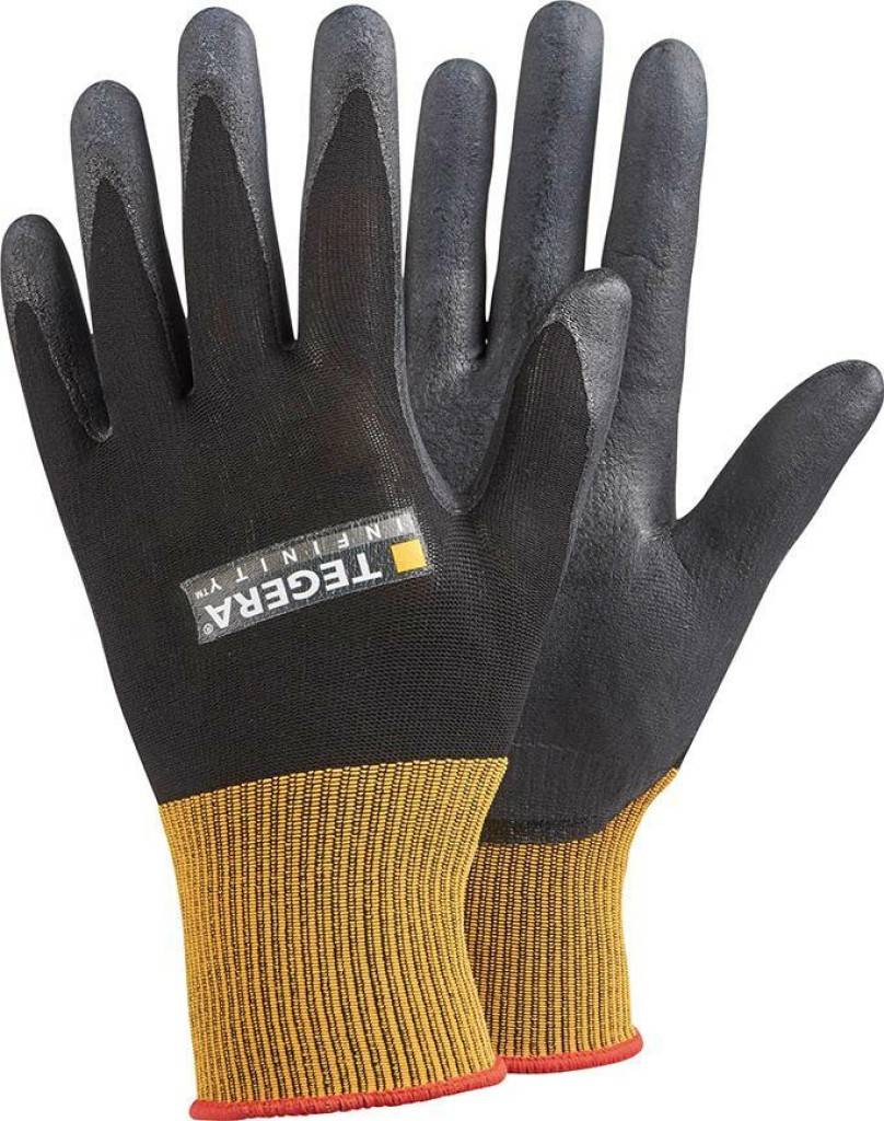 Strick-/Schnittschutzhandschuh TEGERA 8800, 8802, 8803, 8804Zulassung/Norm EN 3882003Eigenschaften Beständig gegen Kontaktwärme bis 100 C Hand