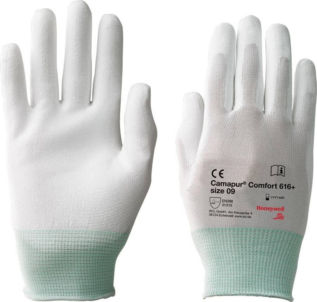 Montagehandschuh Camapur Comfort 616Zulassung/Norm EN 3882016Ausführung Sehr gute Griffsicherheit bei fettigen und öligen Teilen Gute Feinfüh