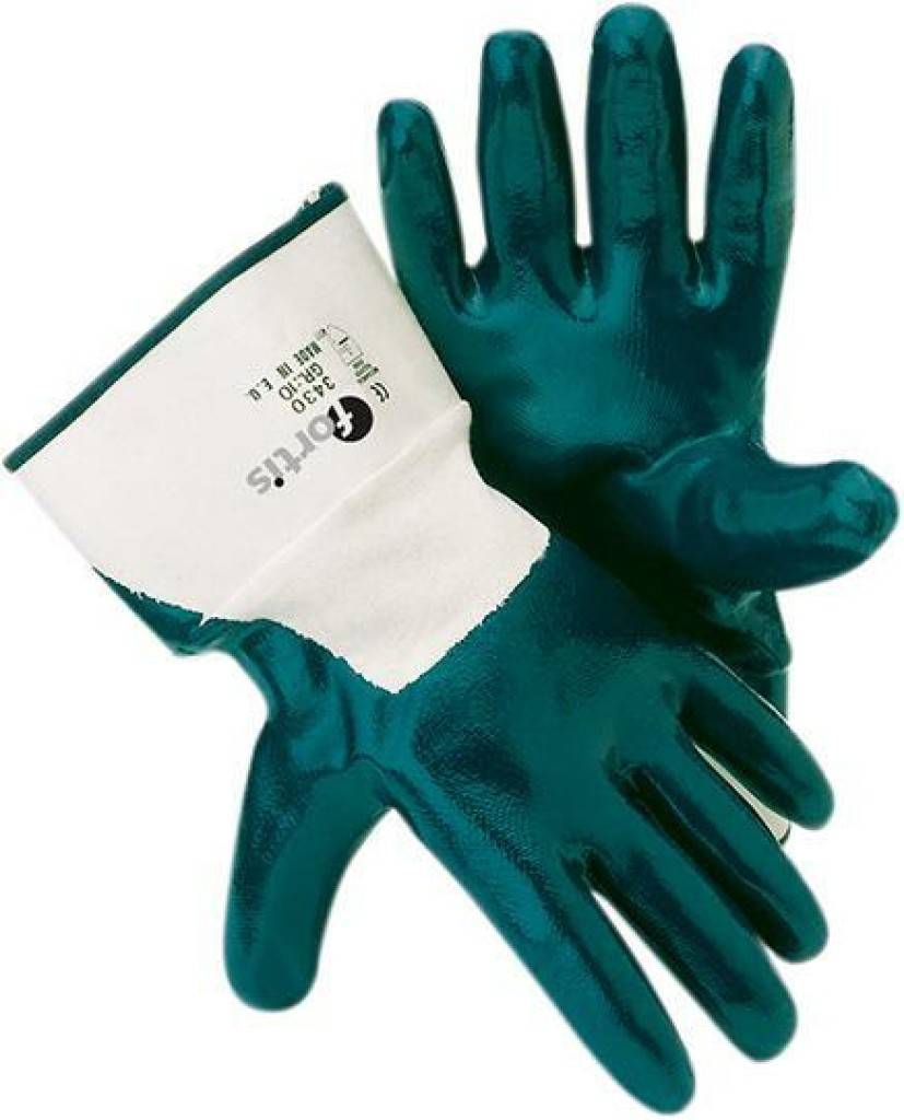 Nitrilhandschuh Mechanic blue mit StulpeZulassung/NormEN 388Eigenschaften Hohe AbriebfestigkeitAnwendungsbereiche Landwirtschaft Gartenbau