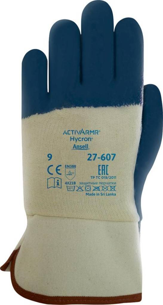 Montagehandschuh ActivArmr Hycron 27-607Zulassung/Norm EN 3882016, EN 4202003 A12009, kompatibel mit der REACH-VerordnungAusführung Gute Schnitt-