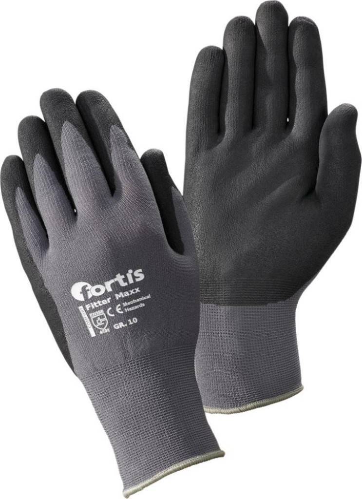 Strickhandschuh Fitter MaxxZulassung/Norm EN 388, EN 420Besonderheiten Atmungsaktiv durch neuartige Nitril-Schaum-BeschichtungEigenschaften Ausgeze