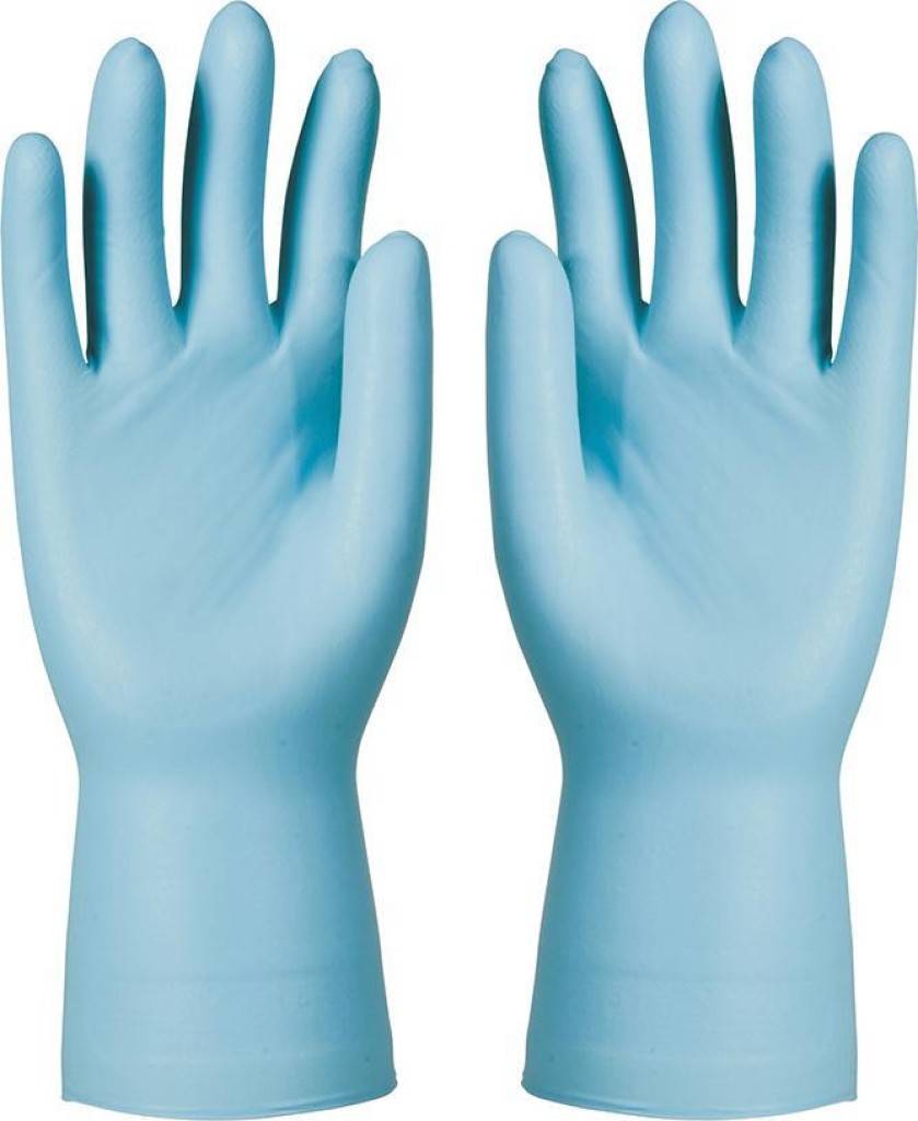 Einweghandschuh Dermatril 743 PZulassung/NormEN 3882016, EN 374-52016 mit Virus, virenbeständig nach ASTM F 16712007, Lebensmitteltauglichkeit nach