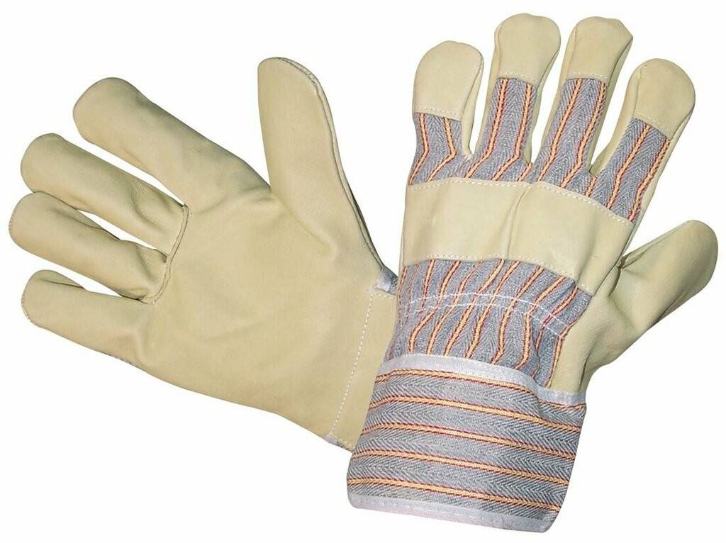 Universeller Arbeitshandschuh für Innen- und AußenbereicheMaterial Schweinsnarbenleder, gefüttert, Länge 26cm, Größe 10 1 VPE 120/12 PaarProduk