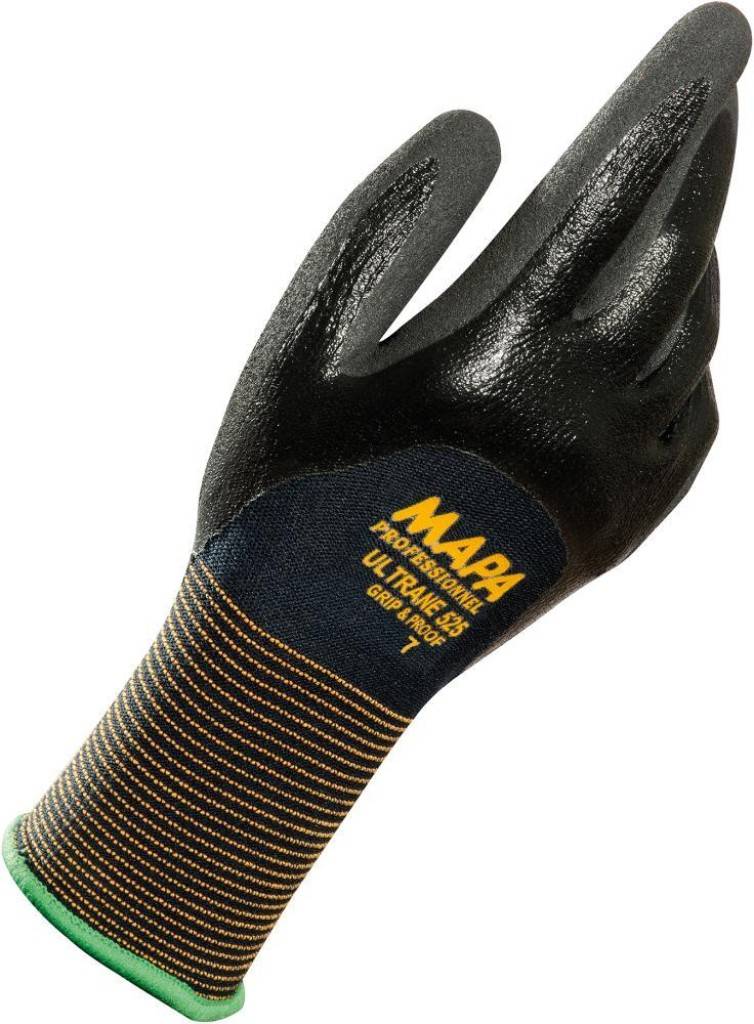 Schutzhandschuh Ultrane 525Zulassung/Norm EN 3882003Eigenschaften Schutz und gute Beweglichkeit bei feinmechanischen Arbeiten Sehr gute Fingerfe