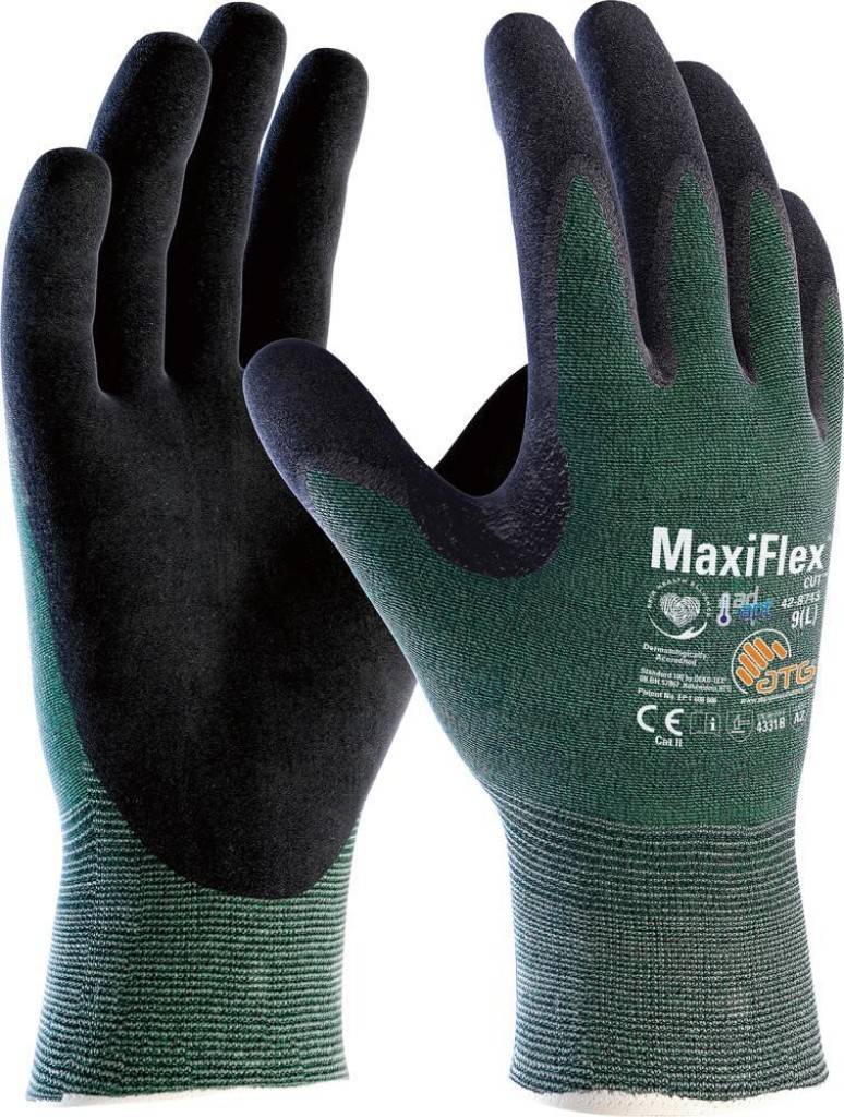 Schnittschutzhandschuh MaxiFlex Cut� AD-APTZulassung/Norm EN 3882016 A12018EigenschaftenHohe PassformVerstärkte DaumenbeugeHohe AbriebfestigkeitMa