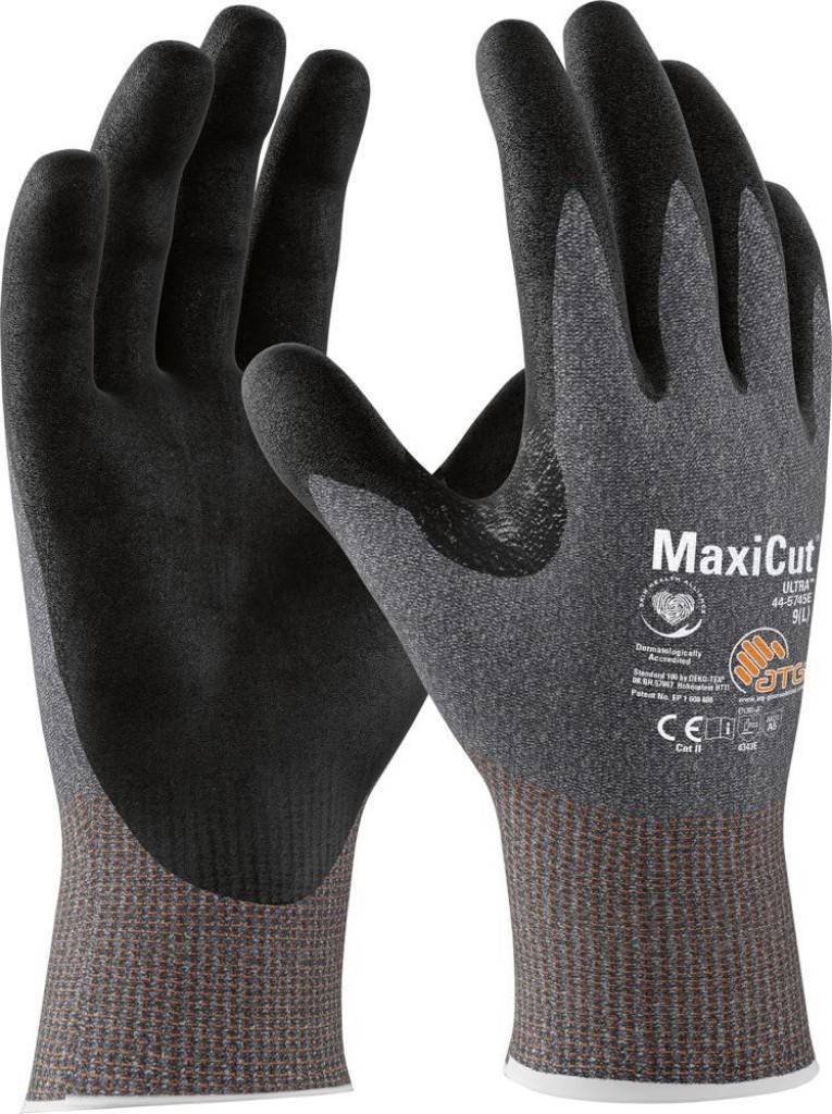 Schnittschutzhandschuh MaxiCut Ultra� EZulassung/NormEN 3882016 A12018Eigenschaften Hohe Passform Verstärkte Daumenbeuge Hohe Abriebfesti