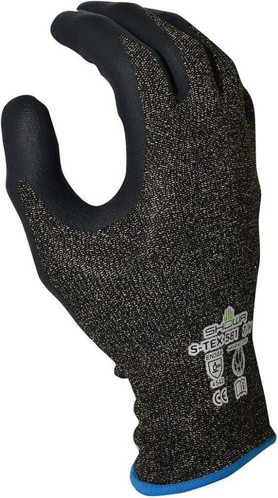 Schnittschutzhandschuh S-TEX 581Zulassung/NormEN 3882016, ANSI/ISEA CUT, ANSI/ISEA ABRASION, ANSI/ISEA PUNCTUREEigenschaften Schnittsicher Beson