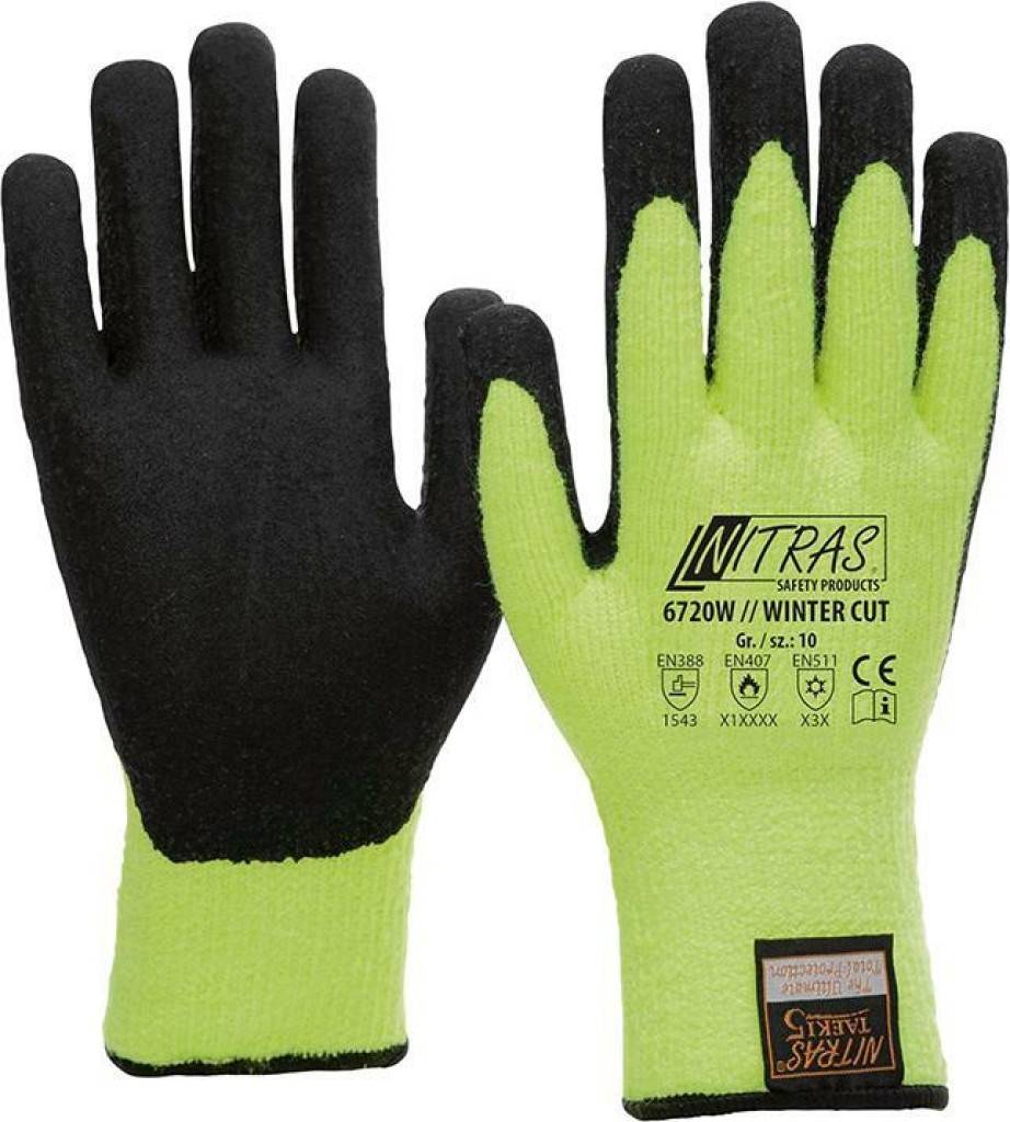Schnittschutzhandschuh TAEKi5 WinterZulassung/Norm EN 388, EN 407, EN 511Eigenschaften Mit Strickbund Sehr hoher Schnittschutz Höchster Trag