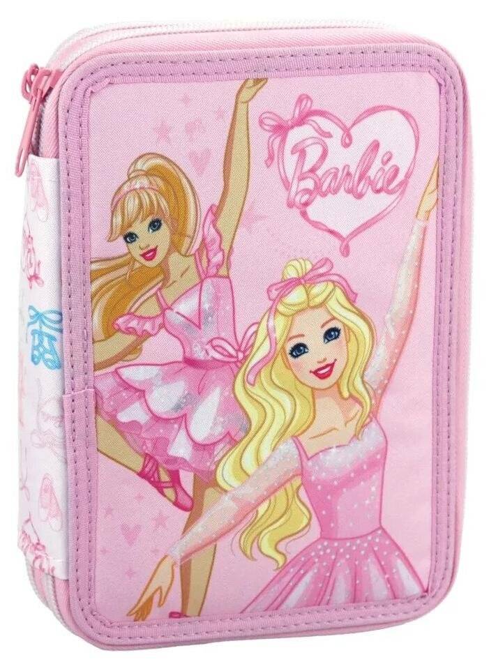 Barbie Ballerina 2-stöckiges gefülltes Federmäppchen