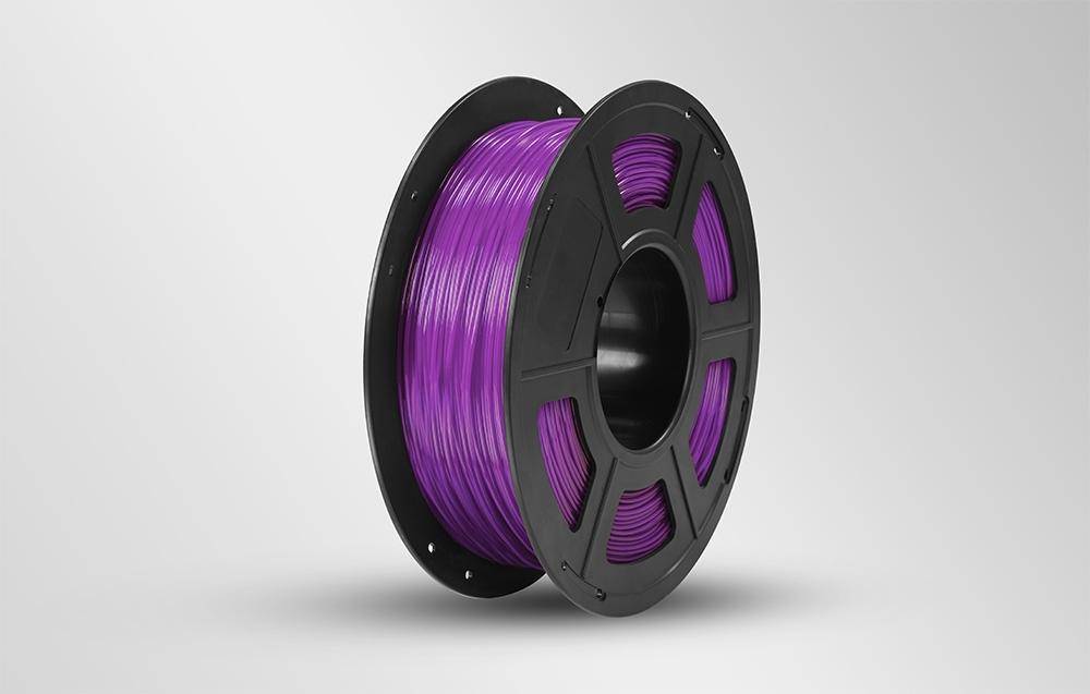 Anycubic TPU-95A Filament, 1,75mm, 1kg - Farbton: Transparent Purple