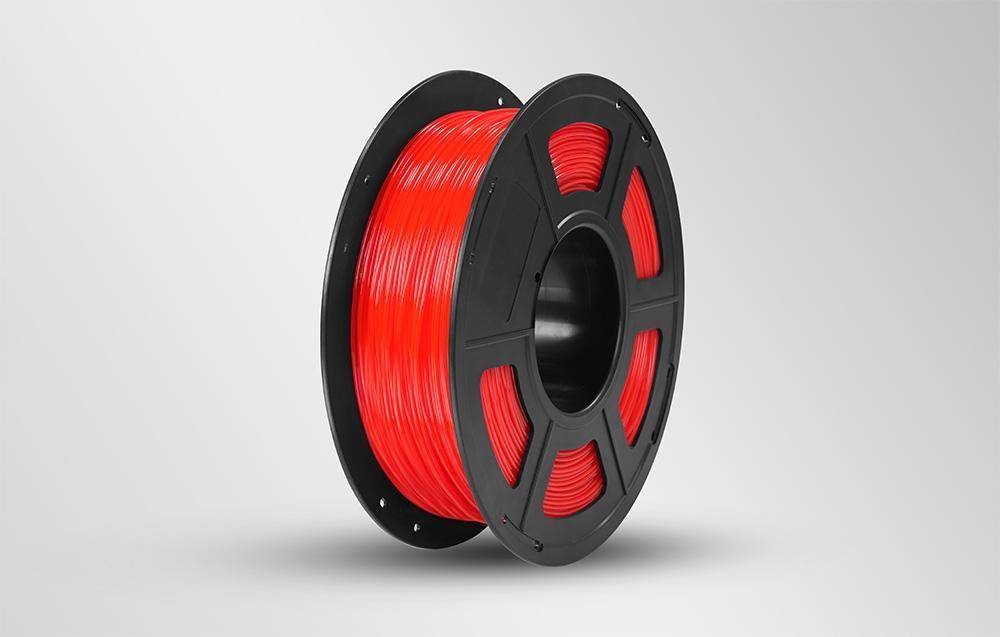 Anycubic TPU-95A Filament, 1,75mm, 1kg - Farbton: Transparent Red
