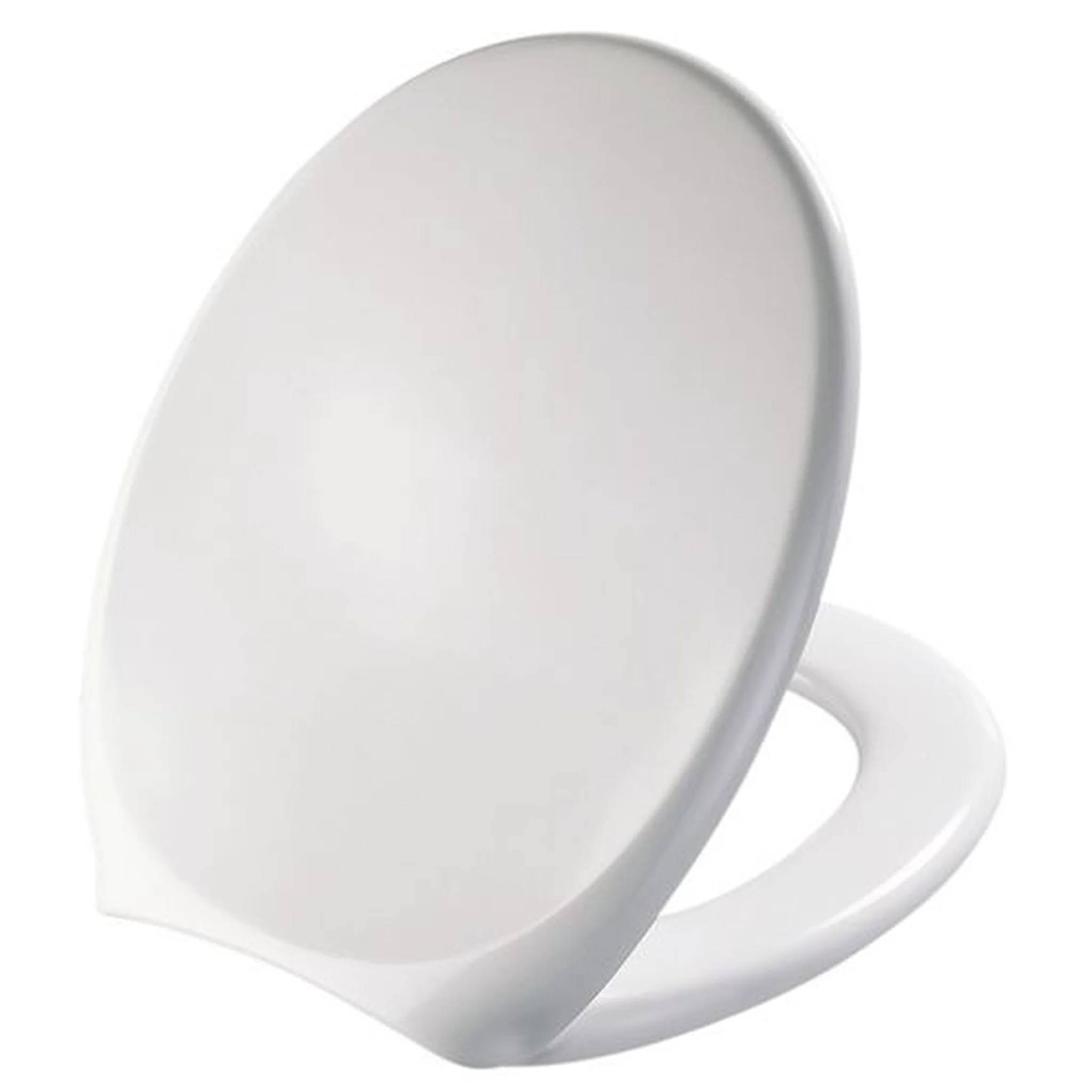 Pressalit WC-Sitz 1000 mit Deckel Festscharnier Edelstahl, weiß, 1 Stk.