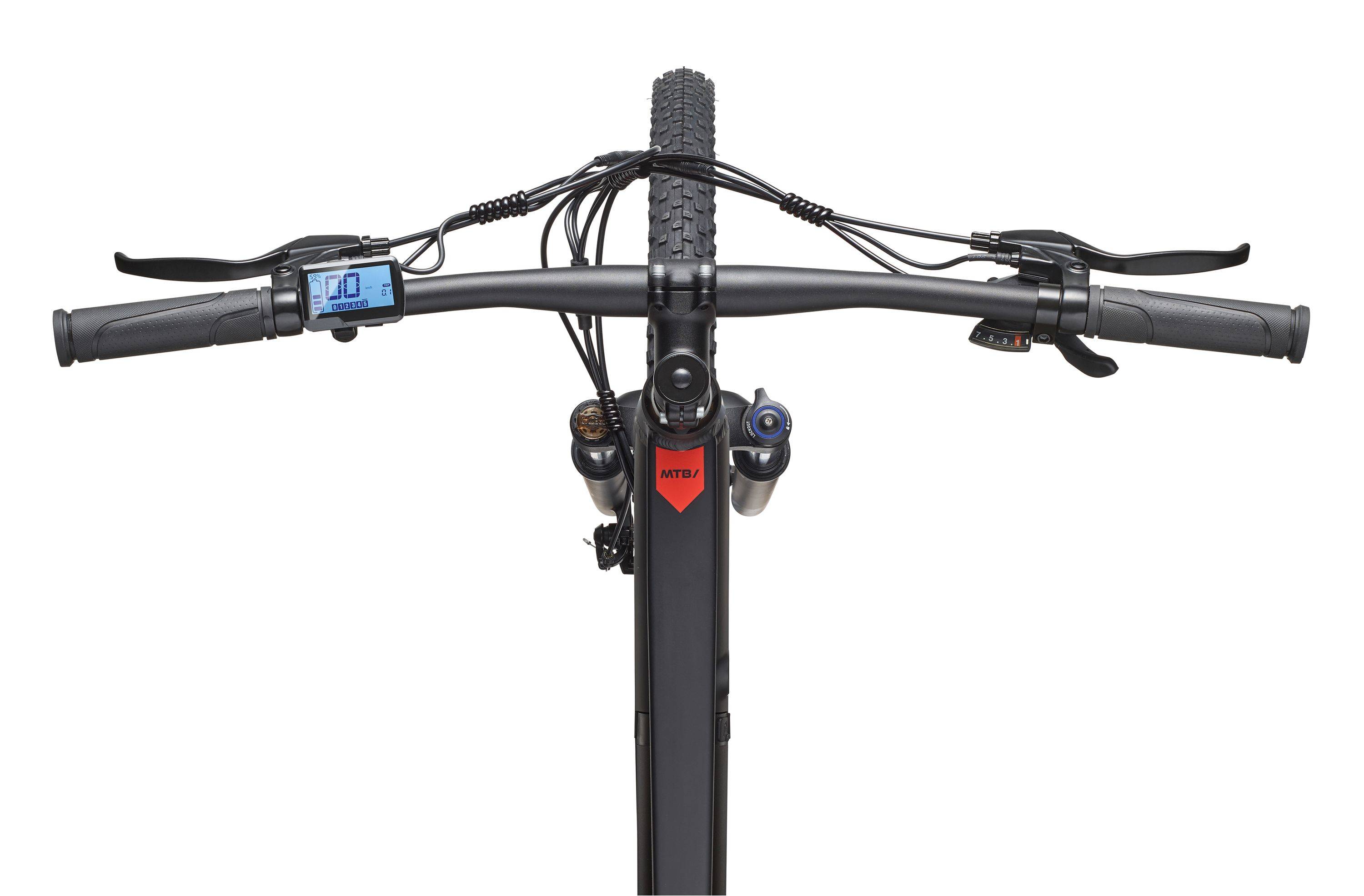 Telefunken E-Bike M937 29 Zoll mit 7 Gang Shimano Kettenschaltung - Hinterradmotor 250W / 40Nm - 13,6Ah / 36V Li-Ion Akku
