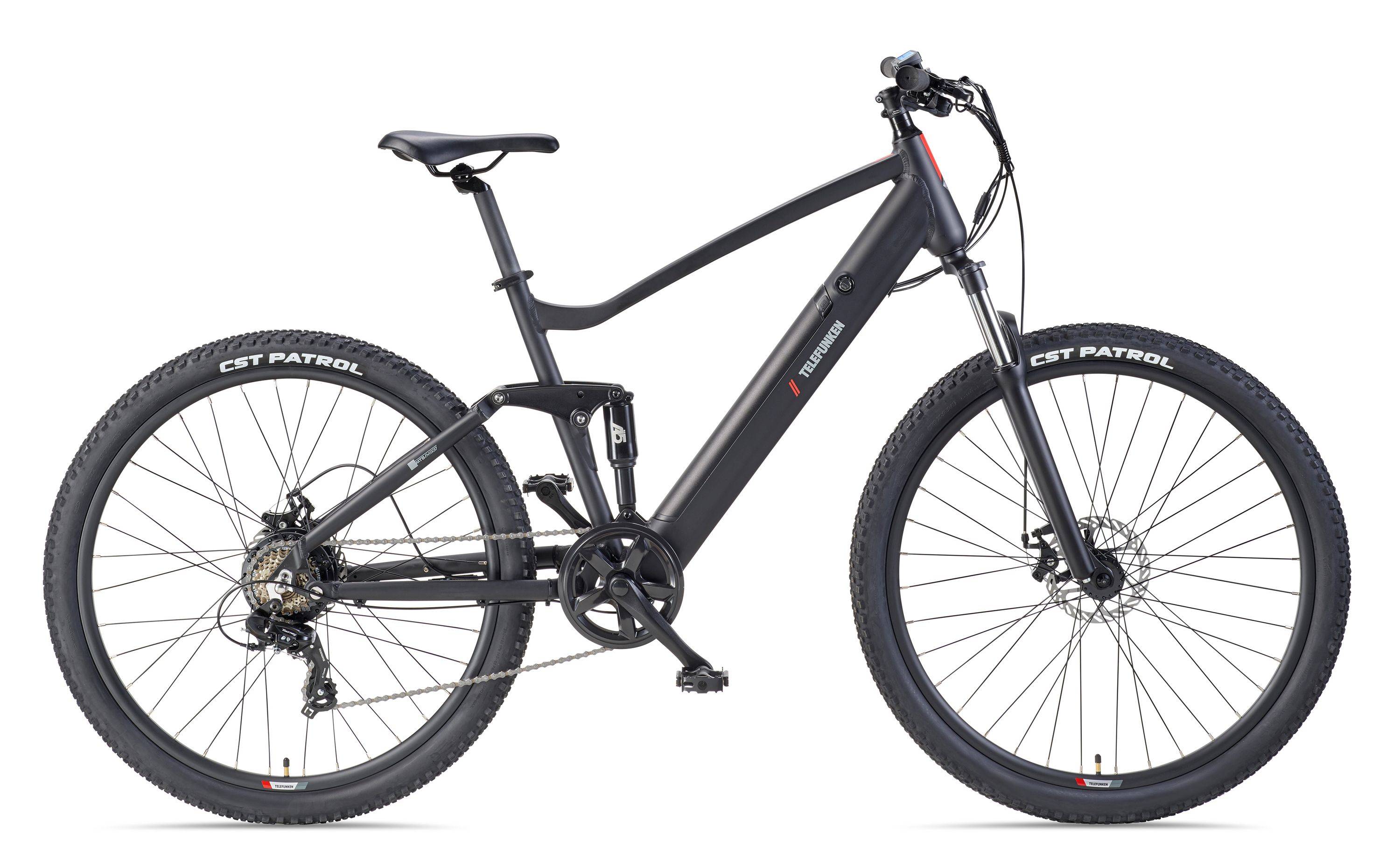 Telefunken E-Bike M937 29 Zoll mit 7 Gang Shimano Kettenschaltung - Hinterradmotor 250W / 40Nm - 13,6Ah / 36V Li-Ion Akku