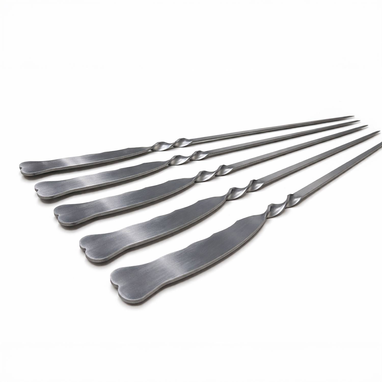 Mangal Schaschlikspieß 62cm Schampura 3mm Edelstahl