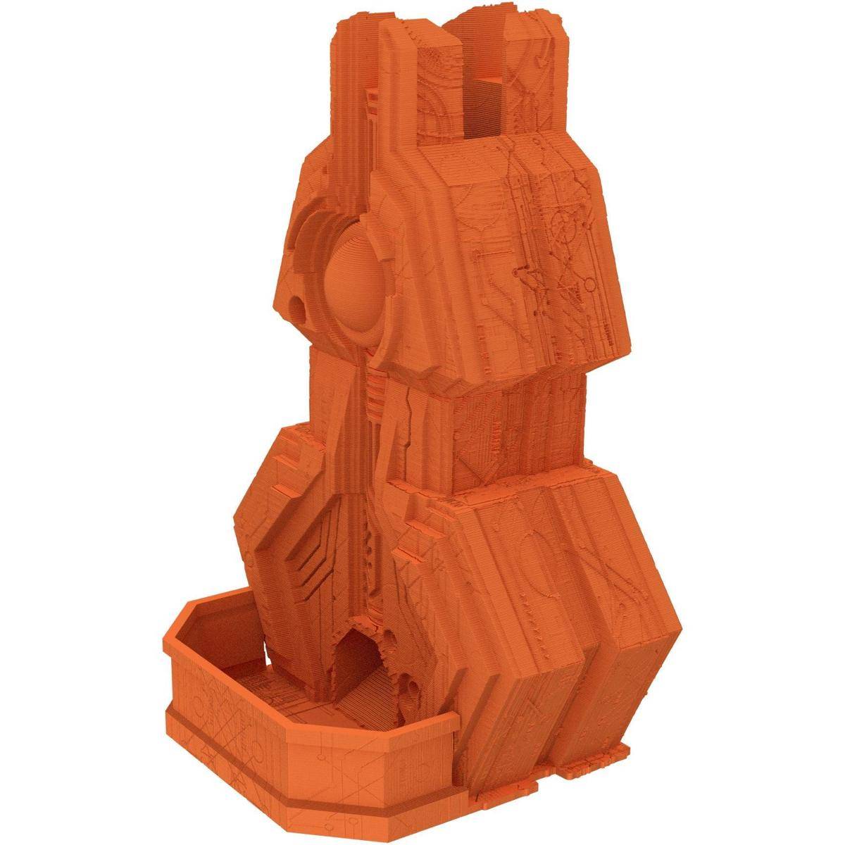 FH5532 - Fates End Dice Tower: Obelisk, orange