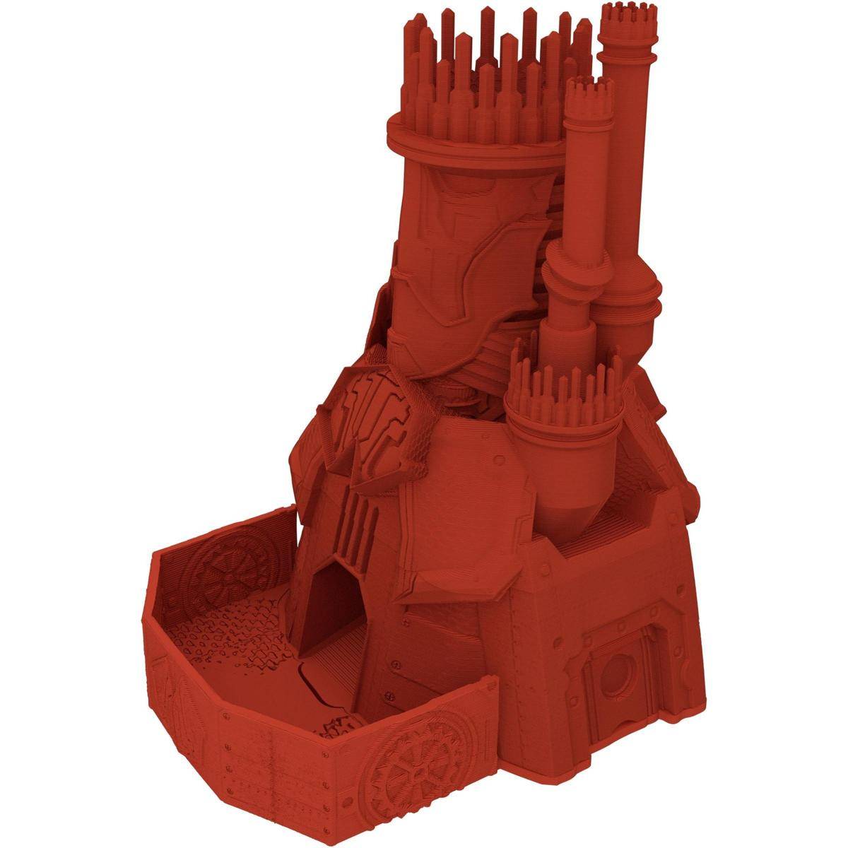 FH5025 - Fates End Dice Tower: Warforged Monster, kirschrot