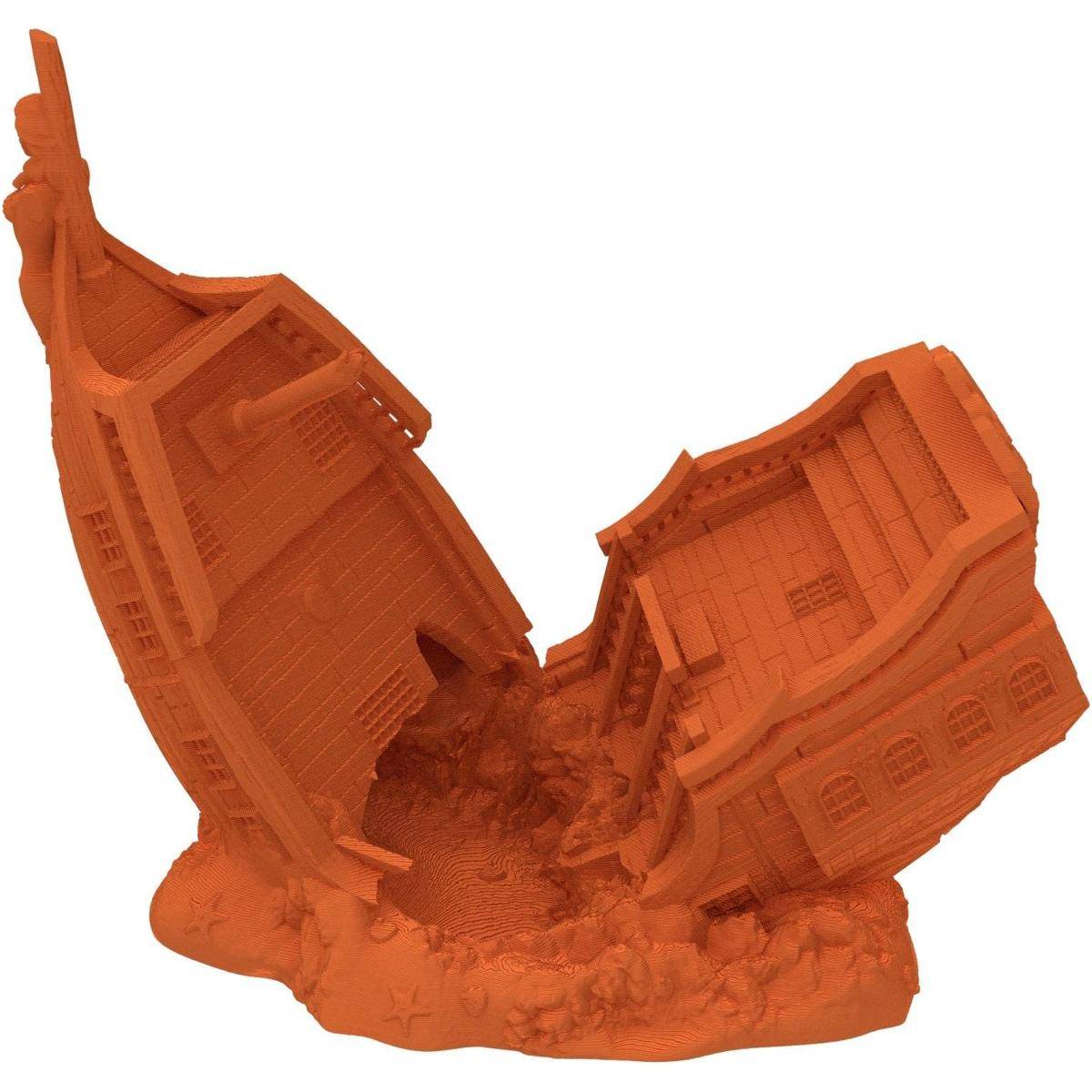 FH5625 - Fates End Dice Tower: Pirat, orange