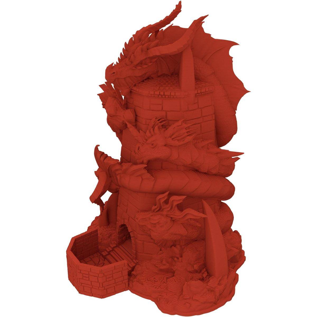 Fates End Dice Tower: Tiamat, grau