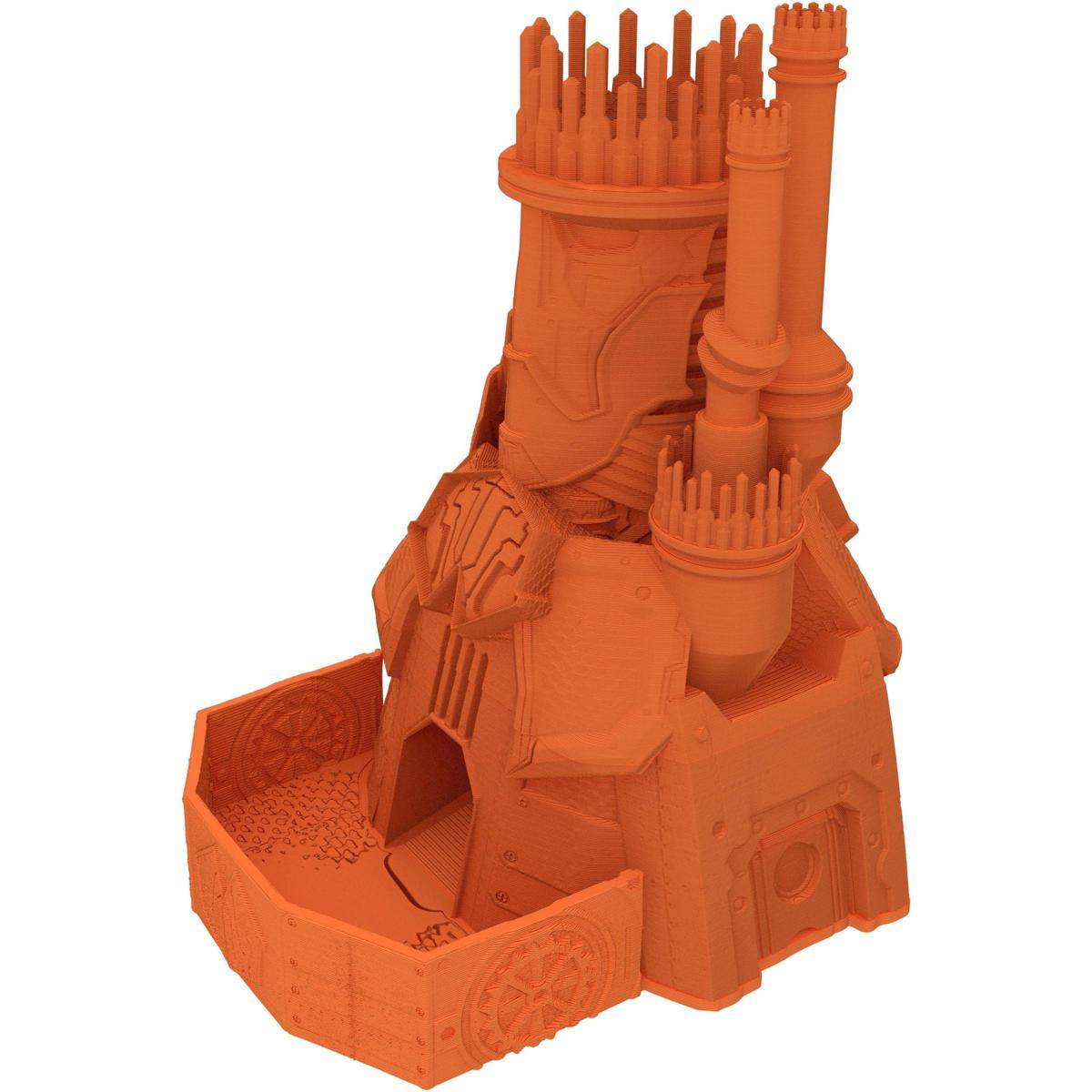 FH5024 - Fates End Dice Tower: Warforged Monster, orange