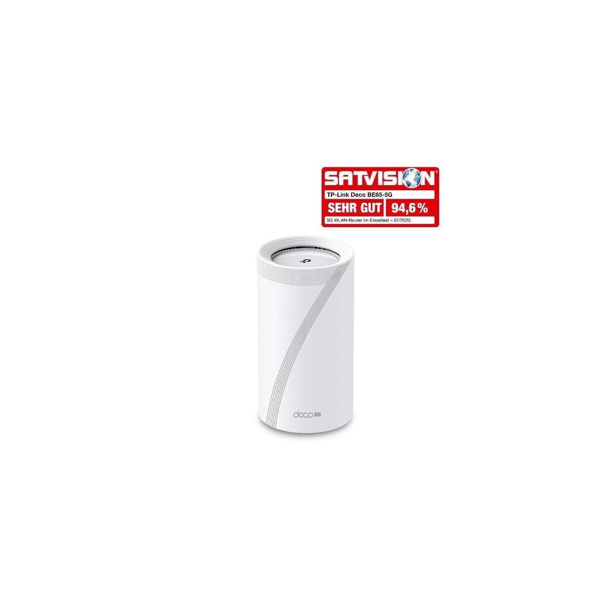 Deco BE65-5G - 5G BE11000 Tri-Band Mesh Wi-Fi 7 System für das ganze Haus