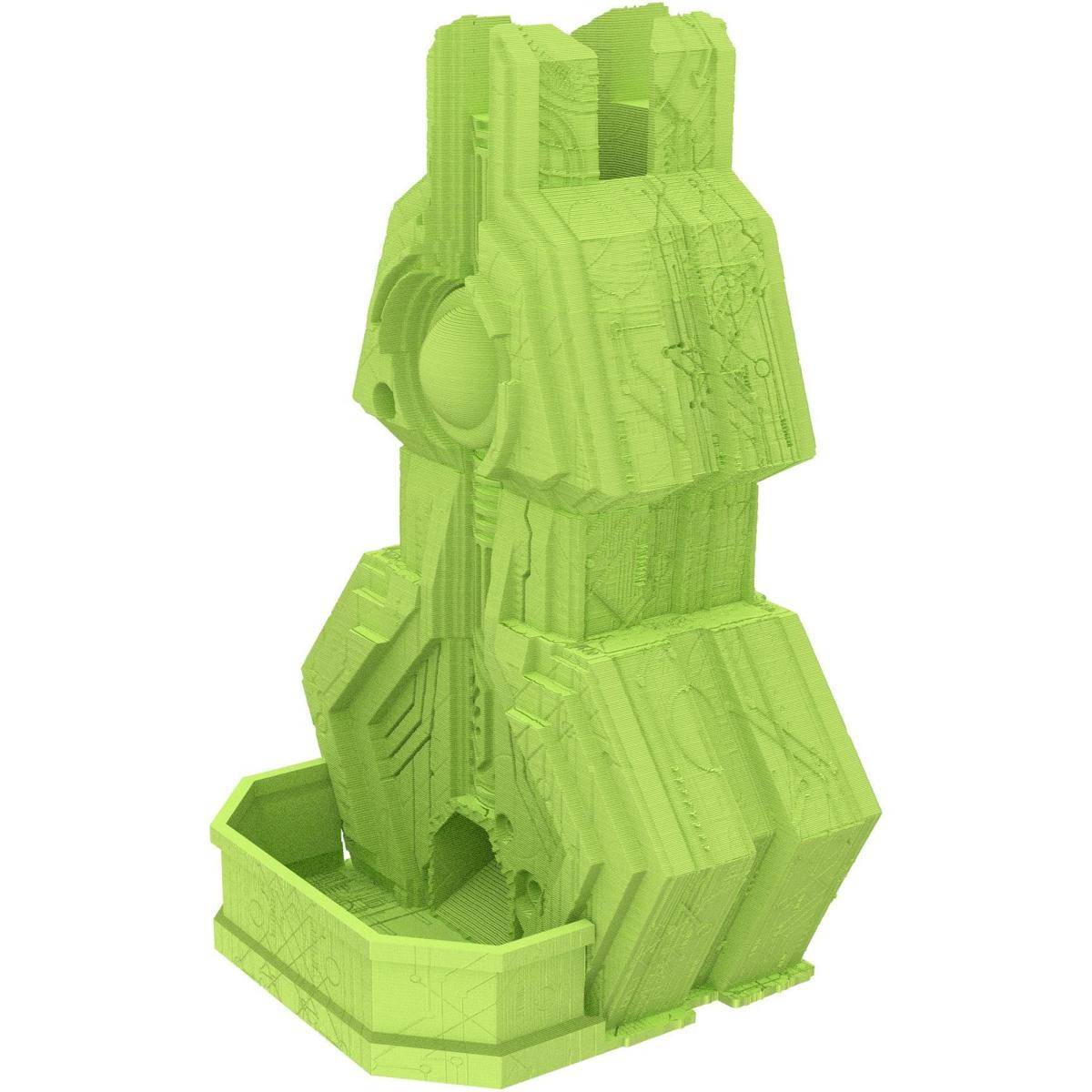 FH5536 - Fates End Dice Tower: Obelisk, grün